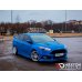 Накладки сплиттеры на пороги на Ford Focus III RS рестайл